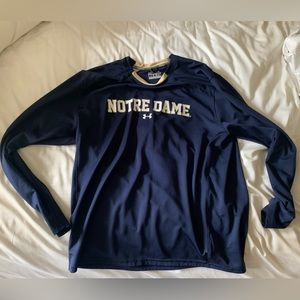 Under Armour Notre Dame Long Sleeve